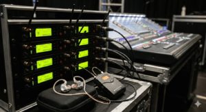 What are the "in-ear monitors" that the performers wear2